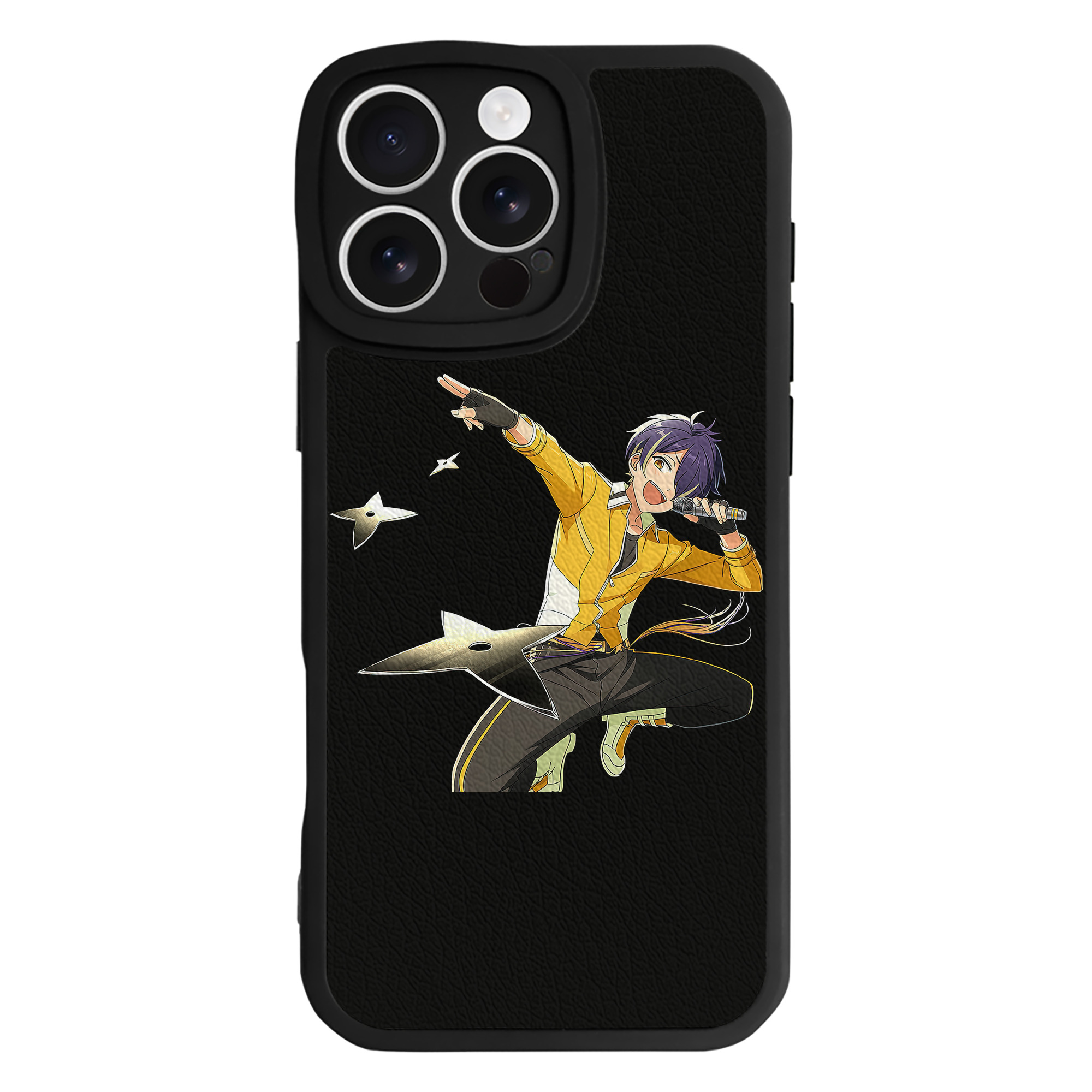 （画像用） あんさんぶるスターズ! Ensemble Stars 【iPhone 16シリーズ対応】シリコンスマホケース（レザー調） 材質：シリコン